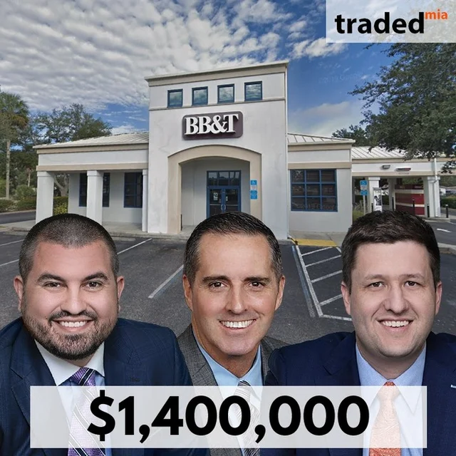 James Garner, James Medefind & Jim Shiebler Of Marcus & Millichap Sell Retail Property In Bradenton For $1.4M