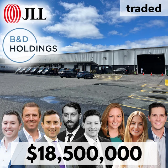 B&D Holdings Acquires Industrial Asset From Oliver Street Capital For $18.5 Million In Boston