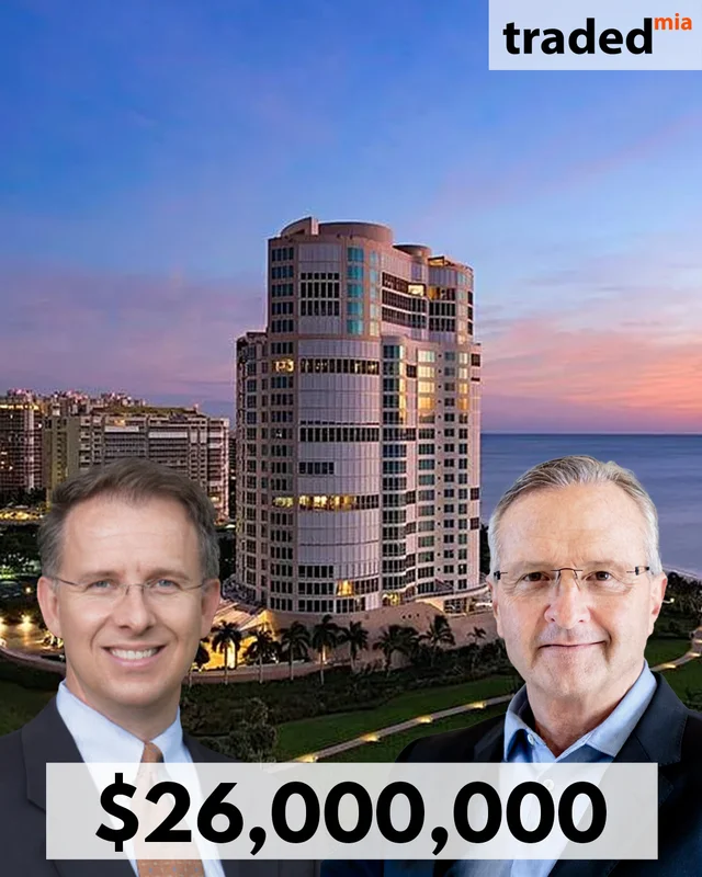 Penthouse 3 At The Regent In Naples Sold For $26M With Bill Earls & Larry Lappin As Brokers