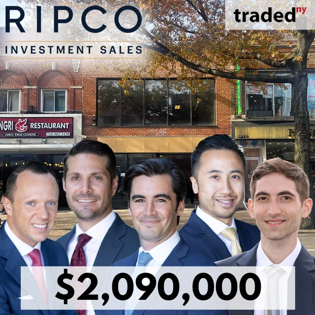 Ripco Real Estate Brokers Facilitate $2.09M Sale Of Retail Property In Astoria, Queens