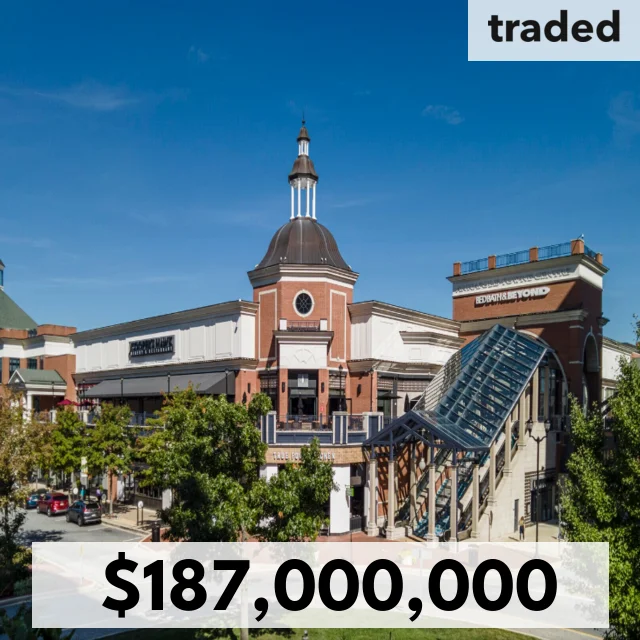 Donald Wood Of Federal Realty Investment Trust Acquires Annapolis Town Center Retail Asset For $187M