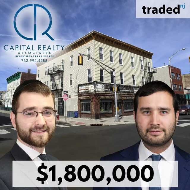 Solomon Halberstam & Bernard Itzkowitz Of Capital Realty Sell Multifamily Property In Jersey City For $1.8M