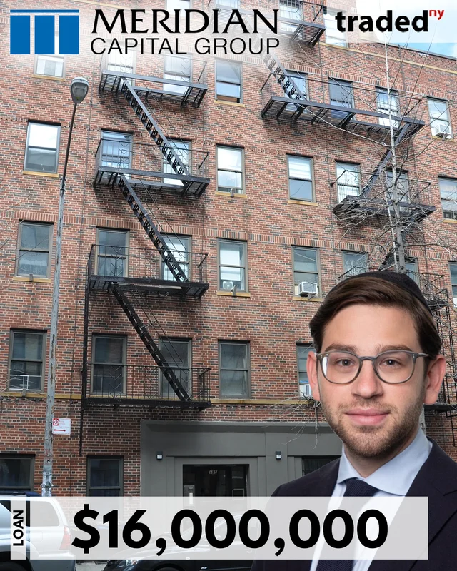 Ezra Sutton Of Meridian Capital Group Secures $16 Million Refinance Loan For Multifamily Asset In Manhattan