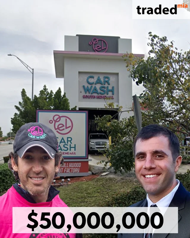 Jesse George Of Shade Tree Advisors Acquires Miami-Dade Car Wash Properties From Geoffrey Karas For $50M