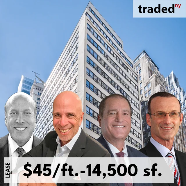 Michael Strauss Of Vanguard Construction Leases Office Space At 1430 Broadway In Manhattan