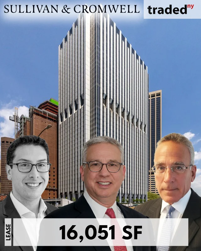 Cushman & Wakefield Brokers 16051 SF Lease At 125 Broad Street For Harris Trzaskoma LLP