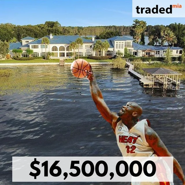 Shaquille O'Neal Sells Windermere SFR For $16.5M