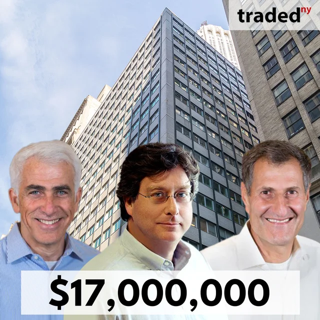 David Werner Real Estate Investments And Samual Fisch Acquire Commercial Condo At 5 Hanover Square For $17M