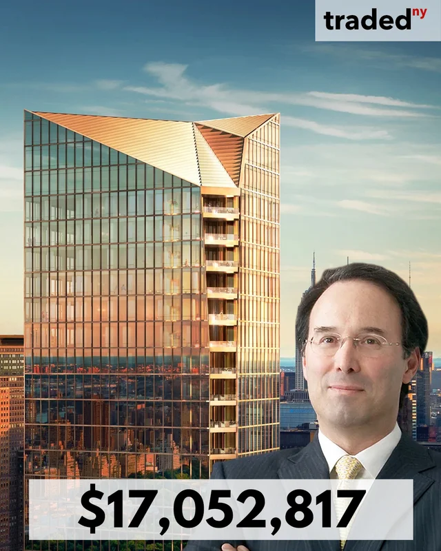 Gary Barnett Of Extell Development Sells Condo At 50 West 66th Street For $17,052,817