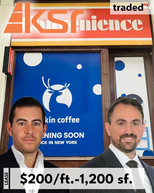 Luckin Coffee Leases Retail Space At 102 Fulton Street With Landlord Matt Rowe Of HUBB