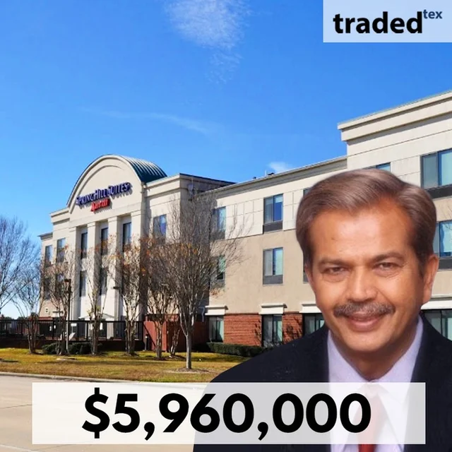 Vital Hospitality Group Acquires Hotel In Katy For $5.96M With Brokers Ahmed Kabani & Suraj Dalal - The Kabani Hotel Group - Marcus & Millichap; Tim Speck