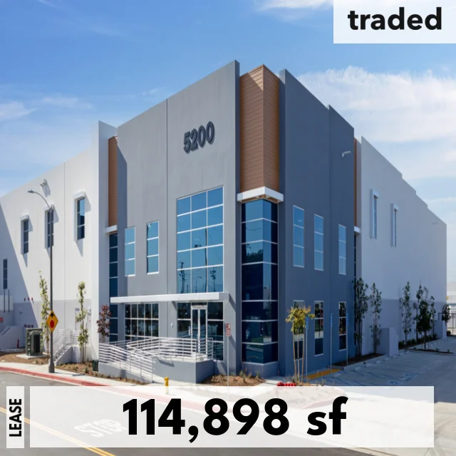 Link Logistics Leases 114898 Square Feet At 5200 Sheila St Commerce With Newmark Representatives
