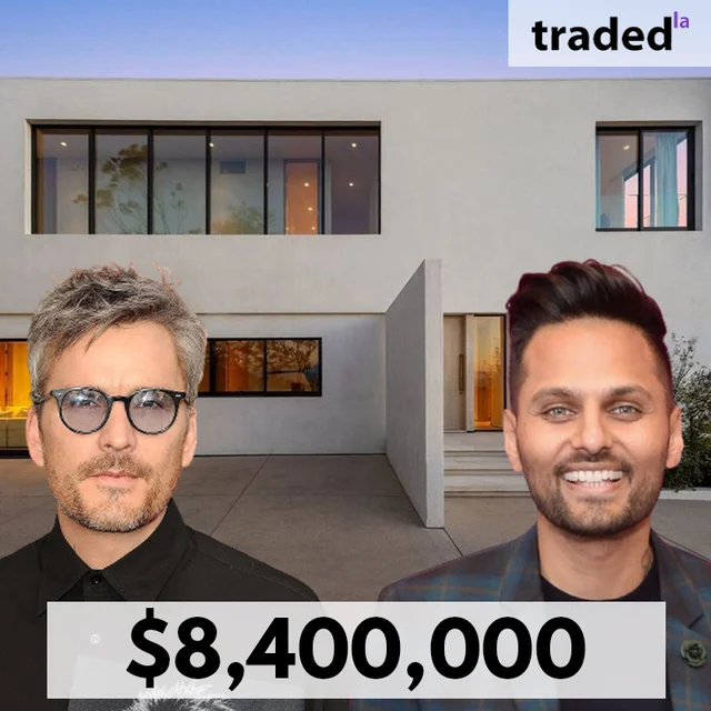 Jay Shetty & Radhi Devlukia Acquire Balthazar Getty's Hollywood Hills SFR For $8.4M
