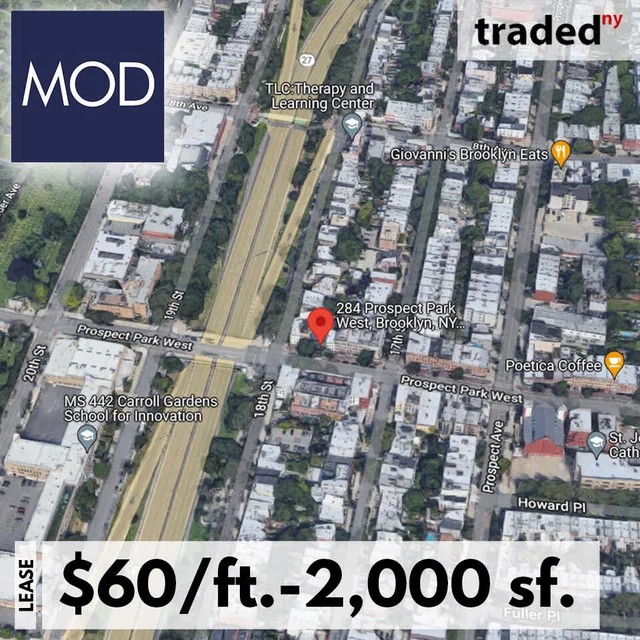 LC Vet Services Leases Retail Space At 284 Prospect Park West In New York City