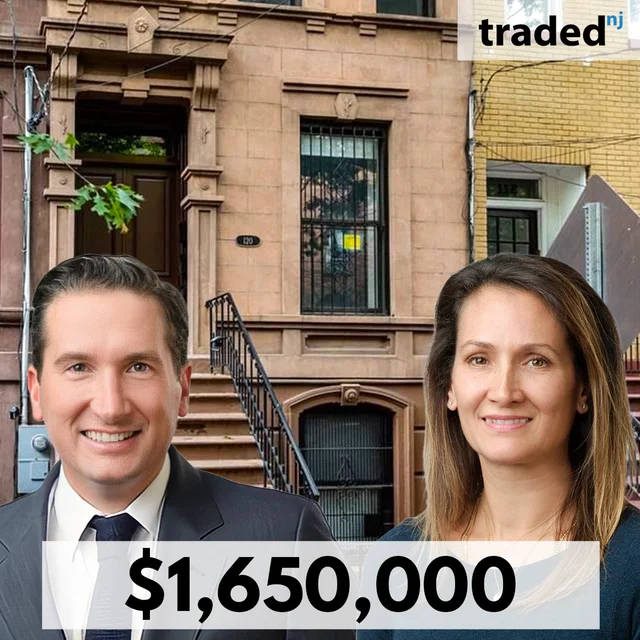 Patrick Southern & Shaye Lastra Of Coldwell Banker Facilitate Sale Of Jersey City Multifamily For $1.65M