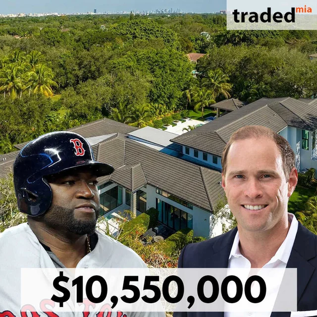 David Ortiz Sells Pinecrest Home In Record-Breaking $10.55M Sale