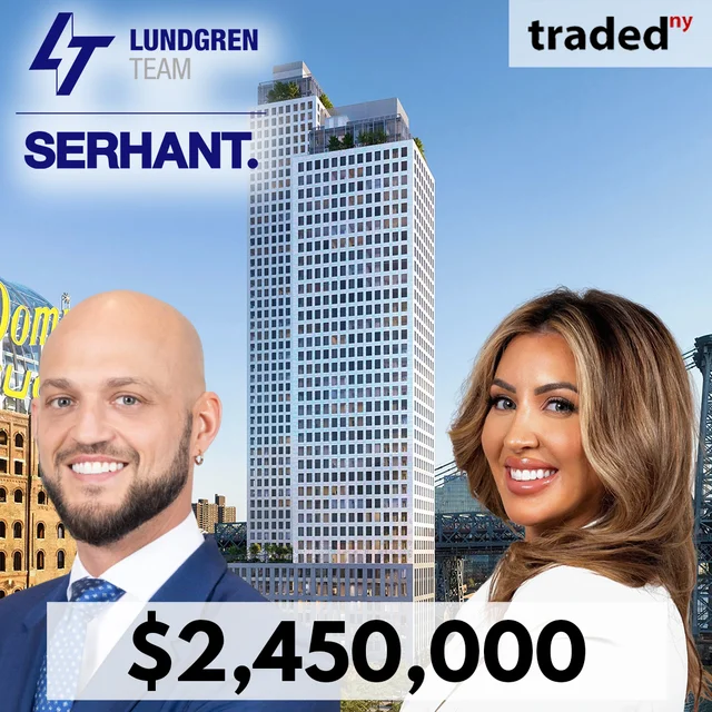 Two Trees Management Sells Condo At 8 South 4th Street Brooklyn For $2.45M With Buyer's Rep Nile Lundgren & Sarah Cotty