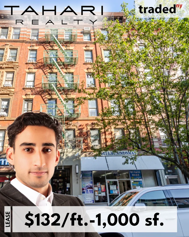 Adam Amsalem Leases Mixed-use Property To 4077 Laundromat At 965 Amsterdam Avenue