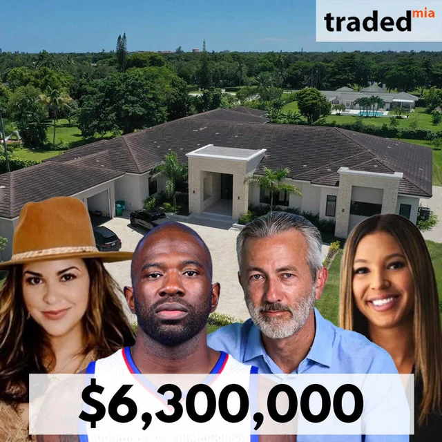 Jason Richardson Acquires $6.3M Miami Mansion From Jeff Aririguzo