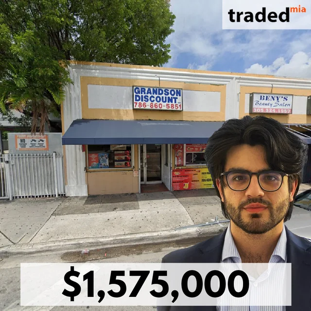 Javier Carbonell Acquires Retail Property From Abdulsalem Musem In Miami For $1.575M