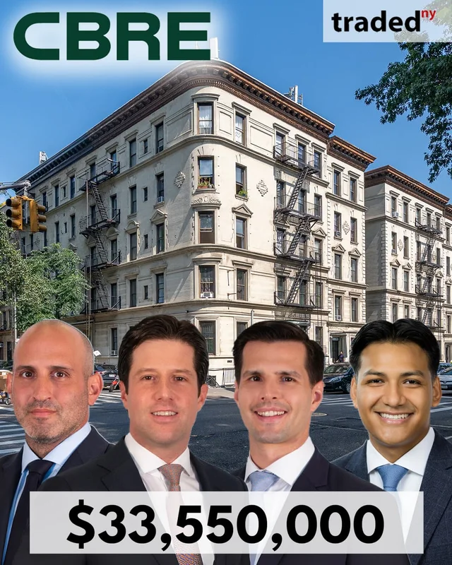 Multifamily Asset On Central Park West Sold For $33.55M Represented By CBRE Brokers