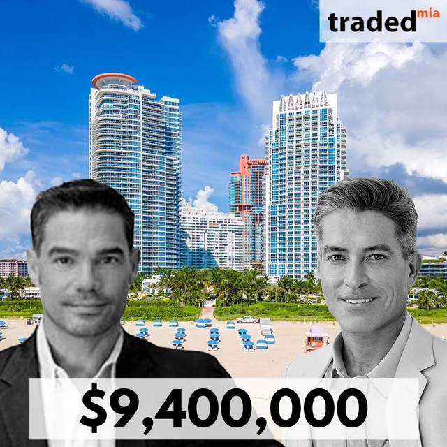 One Sotheby's International Realty Sells Miami Beach Condo For $9.4M