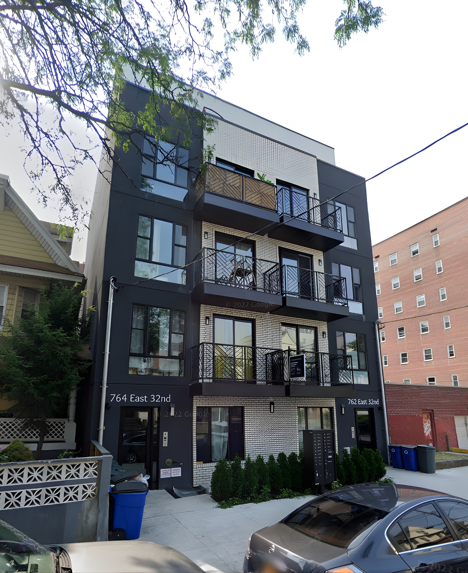 Newly Constructed MultiFamily at East 32nd Street in Brooklyn