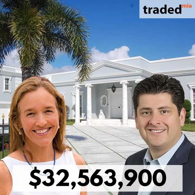 Christian Angle Real Estate Sells Palm Beach Single Family Home For $32.6M With Crista Ryan Representing The Buyer
