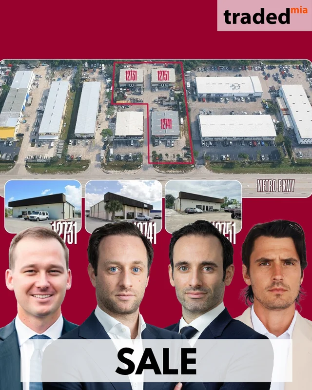 Michael Sabbagh & Mark Sabbagh Of Ultimate Realty Buy Industrial Portfolio From Andy Catalano In Fort Myers