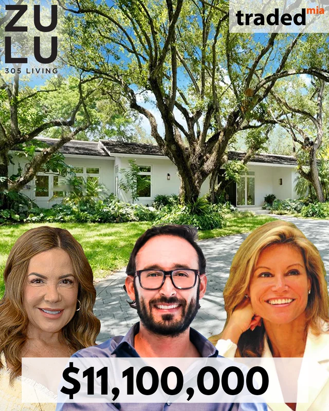 Juan Zuluaga Acquires Coral Gables Single Family Home From Jacqueline Molina For $11.1M