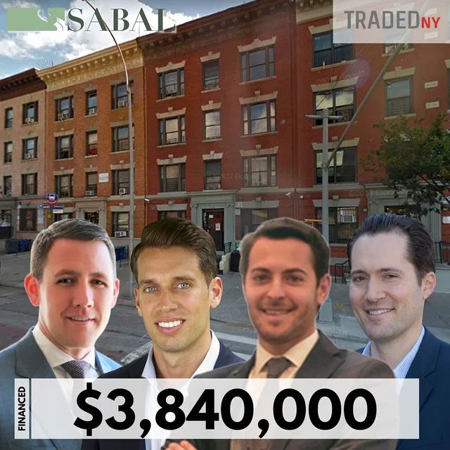 Sabal Capital Provides $3.8M Loan For Bronx Multifamily Property