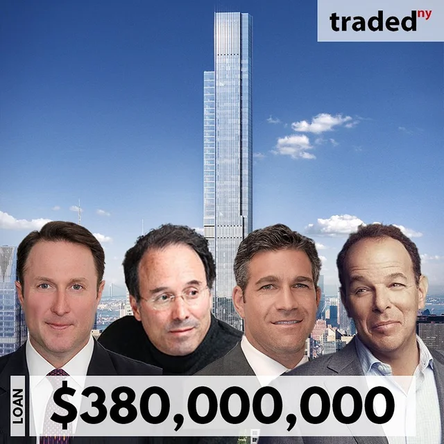 Extell Secures $380M Loan For Central Park Tower Condominium In Midtown
