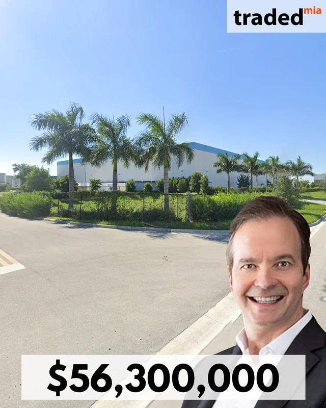 Blake Baird Of Terreno Realty Corporation Acquires Industrial Facility For $56.3 Million In Hialeah Gardens