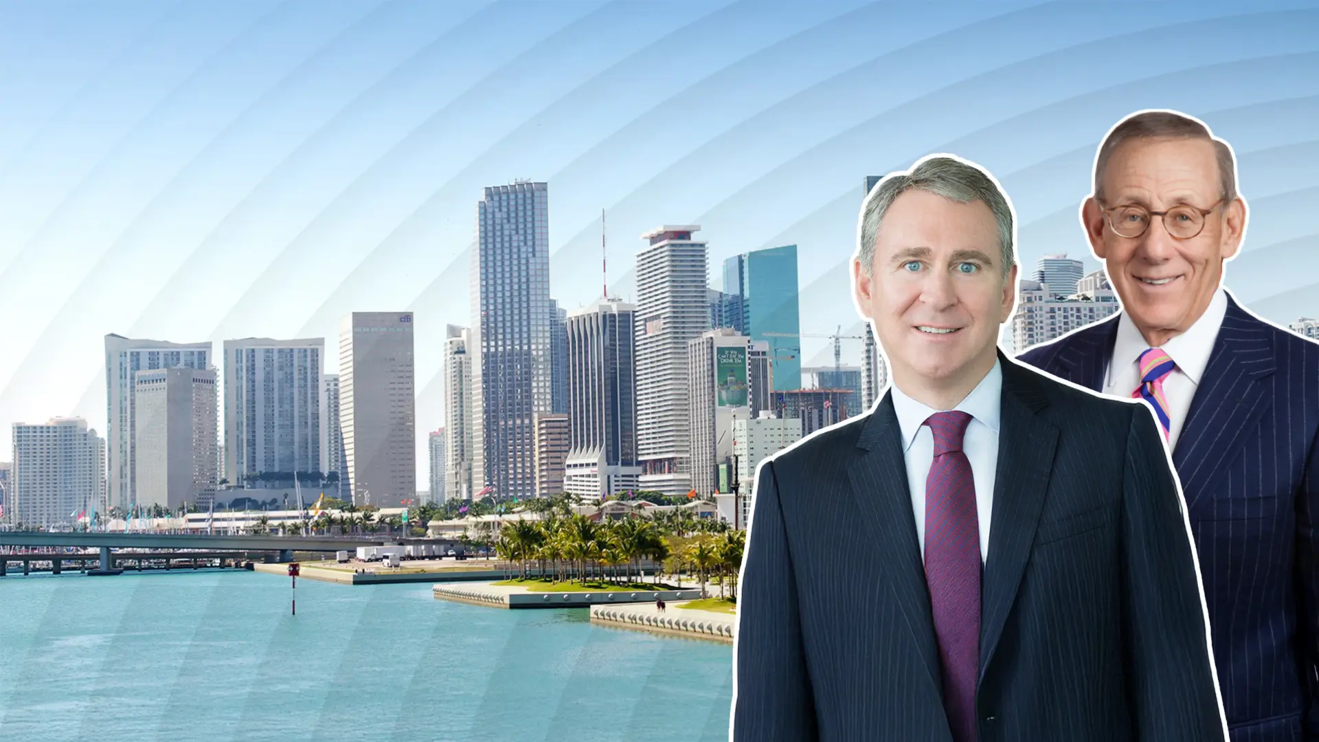 Steve Ross and Ken Griffin Pledge Millions to Lure CEOs to South Florida