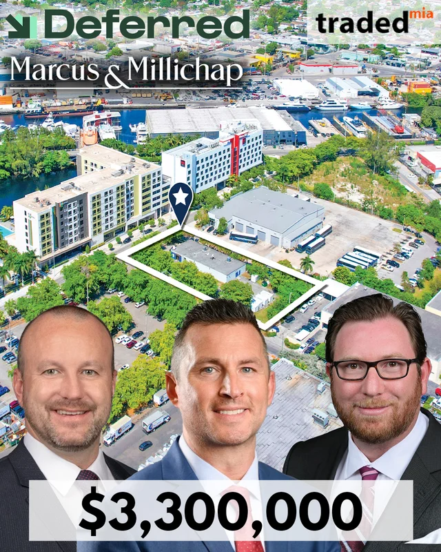 CJ Weber Sells Office Asset At 2495 Northwest 35th Avenue Miami For $3.3 Million