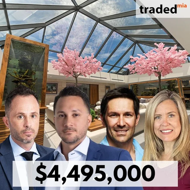 Laszlo Fazekas Sells Miami Lakes SFR For $4.5M With Brokers Luis Dominguez, Karl Hueck & Iliana Alburquerque