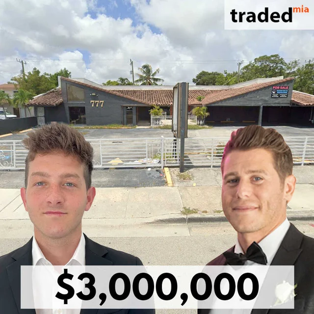 Jake Waserstein Acquires Retail Property In Miami For $3M