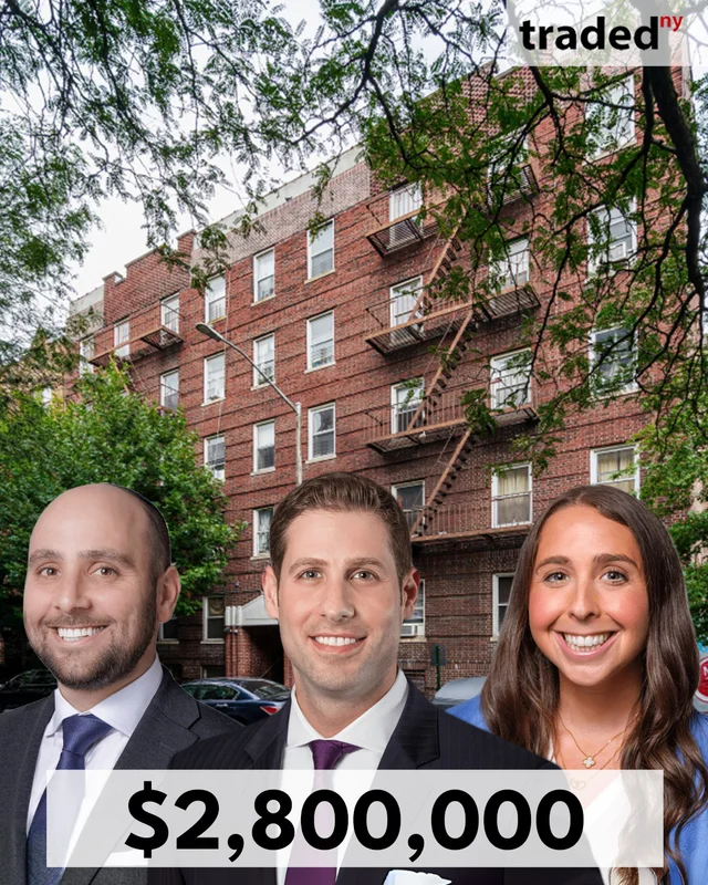 Victor Sozio, Sam Schertz & Remi Mandell Of Ariel Property Advisors Facilitate $2.8M Multifamily Sale In Washington Heights