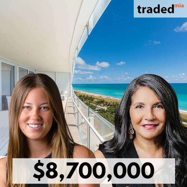 ONE Sotheby's International Realty Facilitates $8.7M Sale Of Surfside Condo On Collins Ave