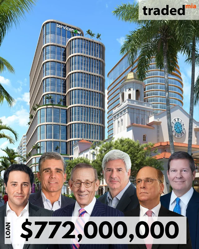 Stephen Ross Of Related Ross Secures $772 Million Construction Loan For Office Towers In West Palm Beach