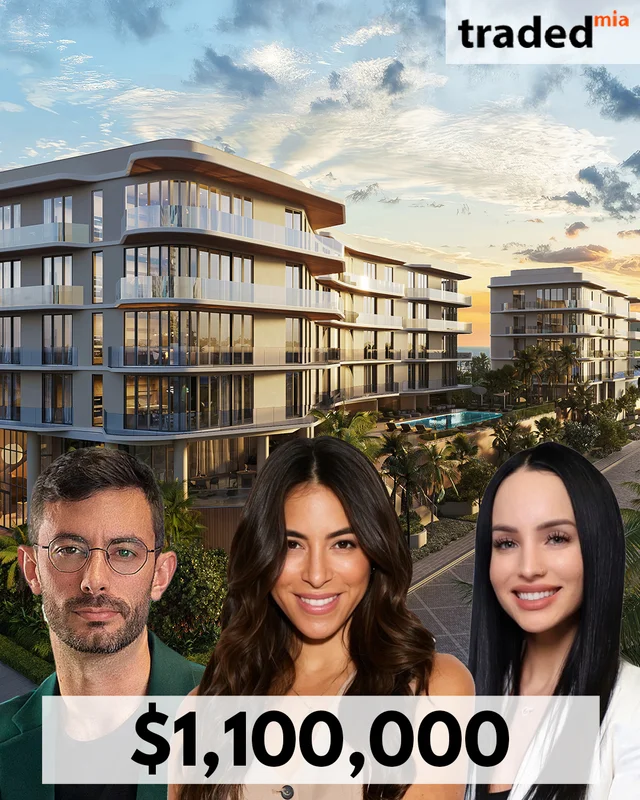 Condo Sold For $1.1M On Hollywood Beach With Seller's Reps Alyssa Soto, Yoann Dorat & Alexis Contreras