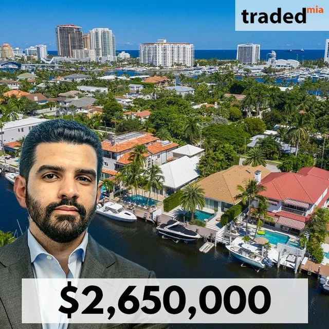 Marcelo Steinmander P.A Acquires SFR In Fort Lauderdale For $2.65M