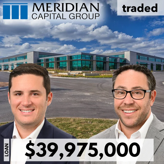 Meridian Capital Group Secures $39.98M Loan For R&D Facility In Austin, TX