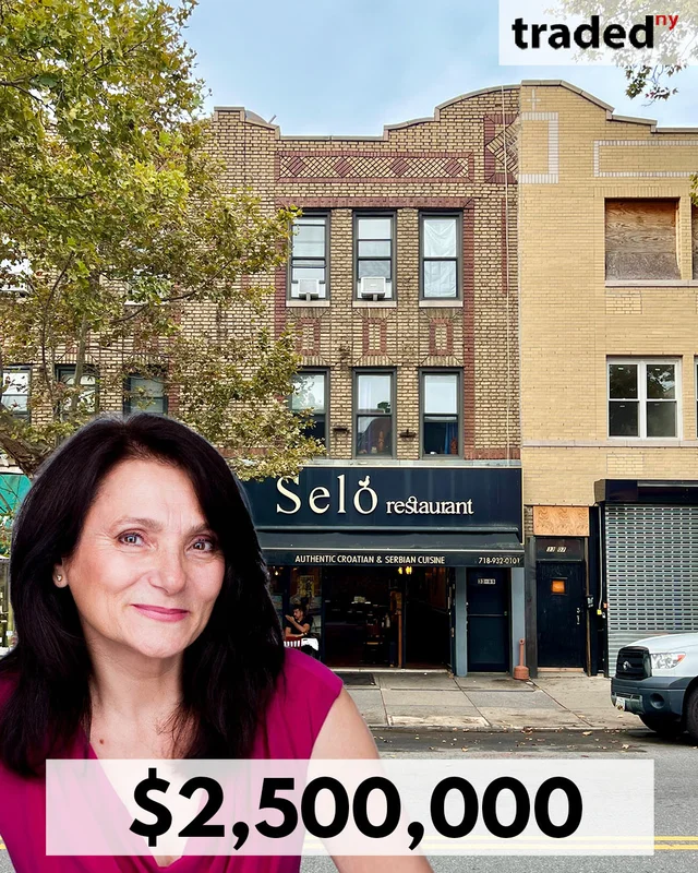 Qian You Acquires Mixed-Use Property At 33-05 Broadway In Astoria For $2.5M With Seller's Rep Carmela Vlacich