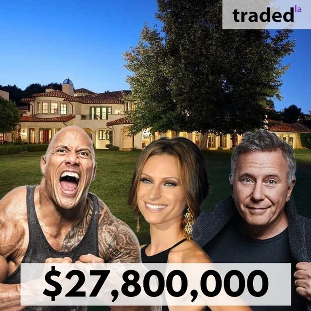 Dwayne The Rock Johnson & Lauren Hashian Acquire Beverly Hills SFR From Paul Reiser For $27.8M