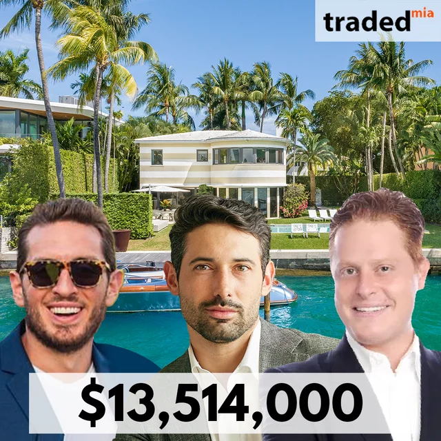 Evan Weiss Of 305 Degrees Realty Represents Buyer In $13.51M Miami Beach Single Family Sale