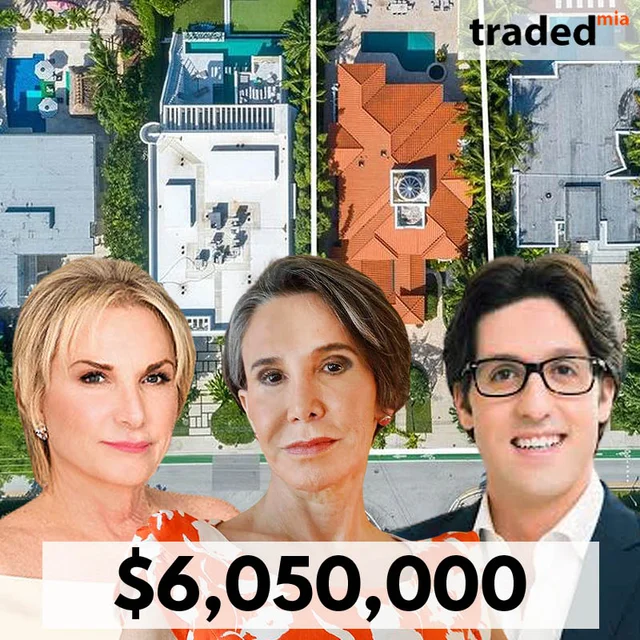 9 Kings Capital LLC Acquires Single Family Property On North Venetian Way In Miami Beach For $6.05M From Seller Florinda Padrón And Brokers Felise Eber & Danny Hertzberg