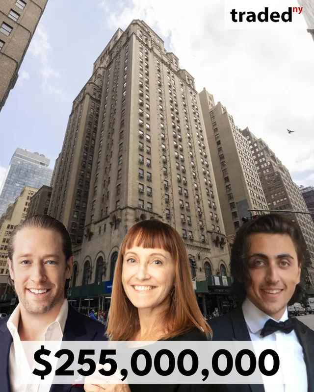 David Schwartz Of Slate Property Group And Brenda Rosen Of Breaking Ground Acquire Stewart Hotel For $255M