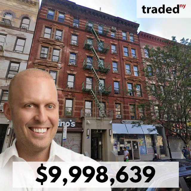 Esther Toporovsky Acquires Multifamily Property On Amsterdam Avenue In Manhattan Valley For $10M