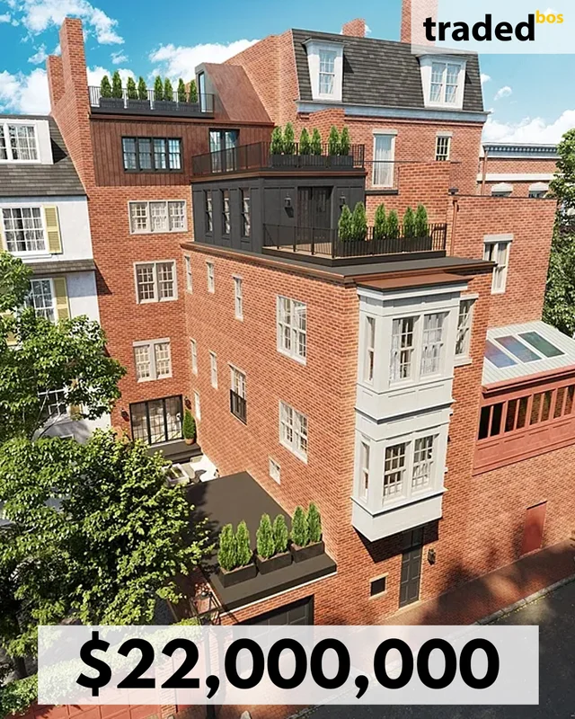 Brad Cangiamila Sells 46 Chestnut Street In Boston For $22 Million Setting Record Price